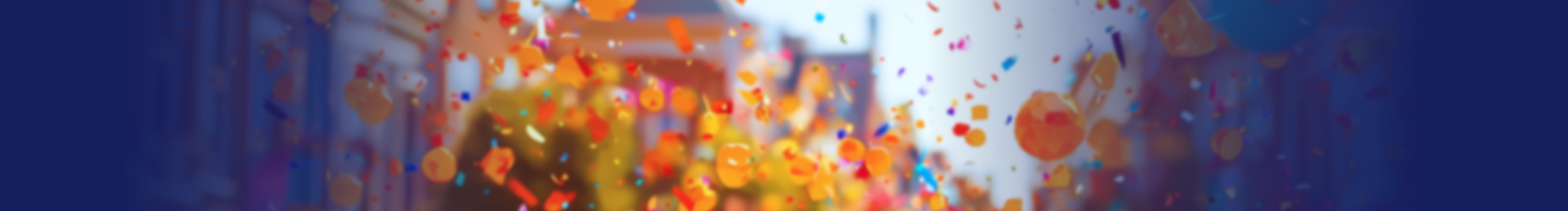 Abstracte banner met feestelijke lichten voor de bonusvoorwaarden van Koning